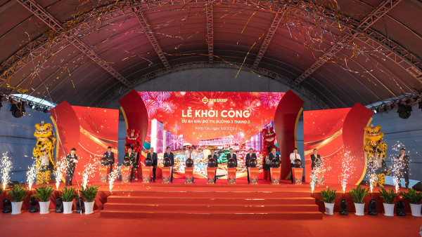 Chiều 16/5 Sun Group chính thức khởi công Blanca City – Biểu tượng mới của Vũng Tàu